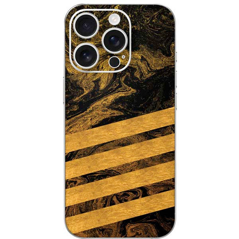 Striped Marble iPhone 16 Pro Skin